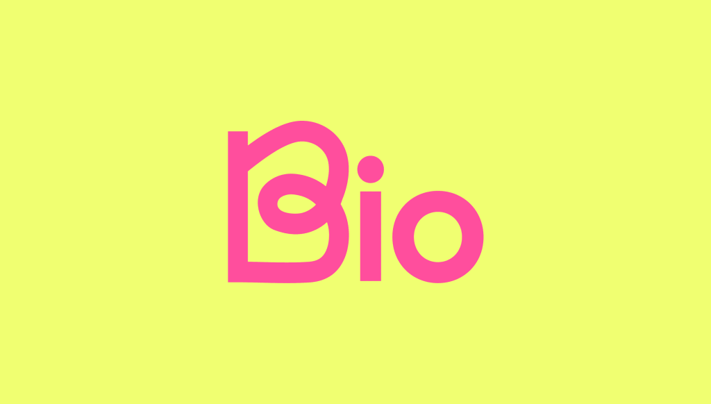 Novo logo BIO - Soluções digitais de negócio com Experiência ideal para cliente